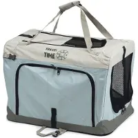 Beeztees Nylon Bench Travel Time Bærbart Bur For Kjæledyr