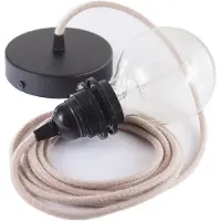 Creative Cables Rd71 Zigzag 1 M Hengelampe Pendel For Lampeskjerm
