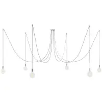 Creative Cables Spider 6 Falls With Light Bulb Pendellampe