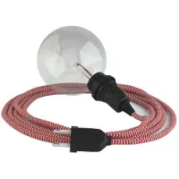Creative Cables Rz09 Zigzag 3 M Hengelampe For Lampeskjerm