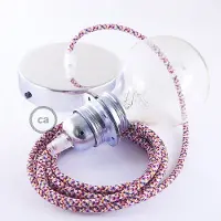 Creative Cables Rx00 Pixel 50 Cm Hengelampe Pendel For Lampeskjerm