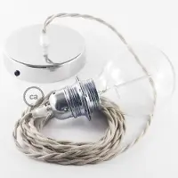 Creative Cables Tc43 1 M Hengelampe Pendel For Lampeskjerm