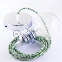 Creative Cables Rx05 Pixel Diy 2 M Hengelampe Pendel For Lampeskjerm