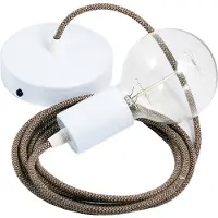 Creative Cables Rd73 Zigzag 50 Cm Pendellampe