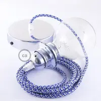 Creative Cables Rx03 Pixel 1 M Hengelampe Pendel For Lampeskjerm