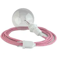 Creative Cables Rz08 Zigzag 3 M Hengelampe For Lampeskjerm