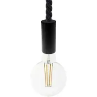 Creative Cables Nautical Cable 2xl 1 M Hengelampe Med Lyspære