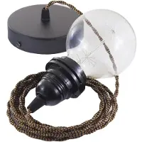 Creative Cables Tz22 2 M Hengelampe Pendel For Lampeskjerm