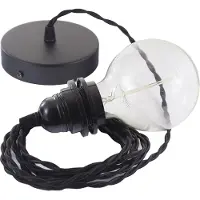 Creative Cables Tm04 1 M Hengelampe Pendel For Lampeskjerm