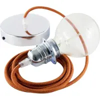 Creative Cables Rc23 50 Cm Hengelampe Pendel For Lampeskjerm