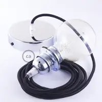 Creative Cables Rm04 Diy 1 M Hengelampe Pendel For Lampeskjerm