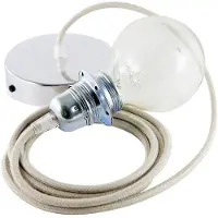 Creative Cables Rc43 Diy 2 M Hengelampe Pendel For Lampeskjerm
