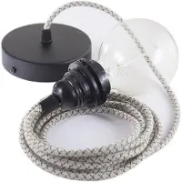 Creative Cables Rd64 Lozenge 50 Cm Hengelampe Pendel For Lampeskjerm