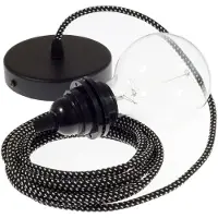 Creative Cables Rt41 Stars 3d 1 M Hengelampe Pendel For Lampeskjerm