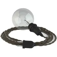 Creative Cables Tn04 3 M Hengelampe For Lampeskjerm