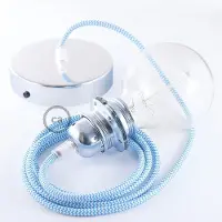 Creative Cables Rz11 Zigzag Diy 1 M Hengelampe Pendel For Lampeskjerm