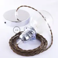 Creative Cables Tz22 Diy 50 Cm Hengelampe Pendel For Lampeskjerm