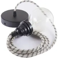 Creative Cables Rd54 Stripes 2 M Hengelampe Pendel For Lampeskjerm