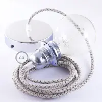 Creative Cables Rd64 Lozenge Diy 2 M Hengelampe Pendel For Lampeskjerm