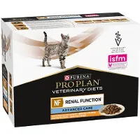 Purina Pro Plan Vet Nf Nyrefunksjon Kylling Pouch Kattesnacks 85g 10 Enheter