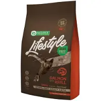 Nature´s Protection Livsstil Kornfri Sterilisert Laks Krill Kattfôr 1.5kg