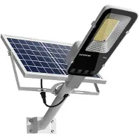 Superfire FF5-E solcellelampe 2000 lm / LED-utendørslampe med fjernkontroll og 20 000 mAh