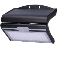 EDM Solcelledrevet Vegglampe 6500k 6w 430 Lumens