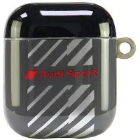Audi IML Sport-etui for AirPods 1 / 2 - Svart