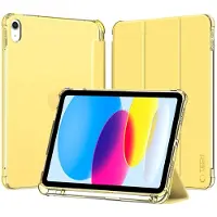 Tech-Protect SC Pen Hybrid-etui for iPad 10/2022 - gult - gjennomsiktig