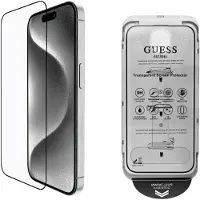 GUESS Skjermbeskytter 2,5D Outline herdet glass for iPhone 16