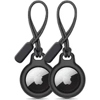 Tech-Protect ROUGH CHAIN 2-PACK APPLE AIRTAG BLACK