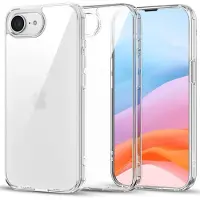 Tech-Protect iPhone 16e/17e Flexair Hybrid-deksel - Gjennomsiktig