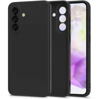 Tech-Protect Samsung Galaxy A36 Icon Silikondeksel - Svart
