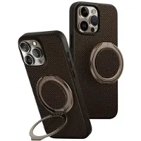 Uniq Keva Air Magclick GripFit-etui for lading til iPhone 16 Pro Max - Brun