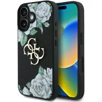 GUESS Roses Big Iphone 16 Telefondeksel
