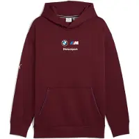 Puma BMW M Motorsport Essentials Fleece Hoodie Men, Collection, Ruby Shimmer, XXL