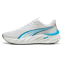 Puma Velocity NITRO 4 Running Shoes Men, Sport, White/Speed Blue, 40.5