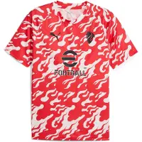 Puma AC Milan Pre-match Jersey Men, Sport, White/Red, L