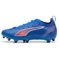 Puma ULTRA 6 PRO FG/AG Football Boots Youth, Shoes, Ultra Blue/White/Glowing Red, 29