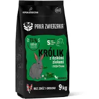Paka Zwierzaka Puppy Rabbit Med Ville Urter S-hundemat 9kg