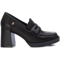 Carmela for woman. 16121803-NEGRO Leather loafers 161218 black (39), 5 to 8 cm, None, Casual, Classic