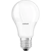 Osram LED-pære, E27, 4,9 W, opal, dagslyssensor