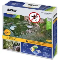 Stocker Geyser Anti-mosquito Base Kit Slange. 10 Dyser. 10 T-koblinger. 3 Endestopper Og 5 Slangetilkoblinger 25 M