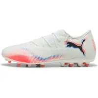 Puma FUTURE 8 MATCH MG Low Football Boots Unisex, Shoes, White/Black/Glowing Red, 41