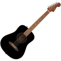 Fender California Standard Redondo Mini with Bag Spruce Top Black