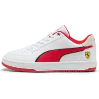 Puma Scuderia Ferrari Caven 2.0 Sneakers Youth, Shoes, White/Rosso Corsa, 37