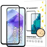 Wozinsky Samsung Galaxy S24 FE Super Tough Beskyttelsesglass - 9H - Svart Kant