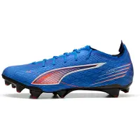 Puma ULTRA 6 CARBON FG Football Boots Women, Shoes, Ultra Blue/White/Glowing Red, 41