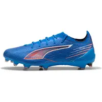 Puma ULTRA 6 ULTIMATE FG Football Boots Unisex, Shoes, Ultra Blue/White/Glowing Red, 38