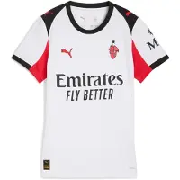 Puma AC Milan 25/26 Away Jersey Women, Sport, White/Red, XXS